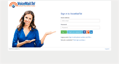 Desktop Screenshot of manage.voicemailtel.com